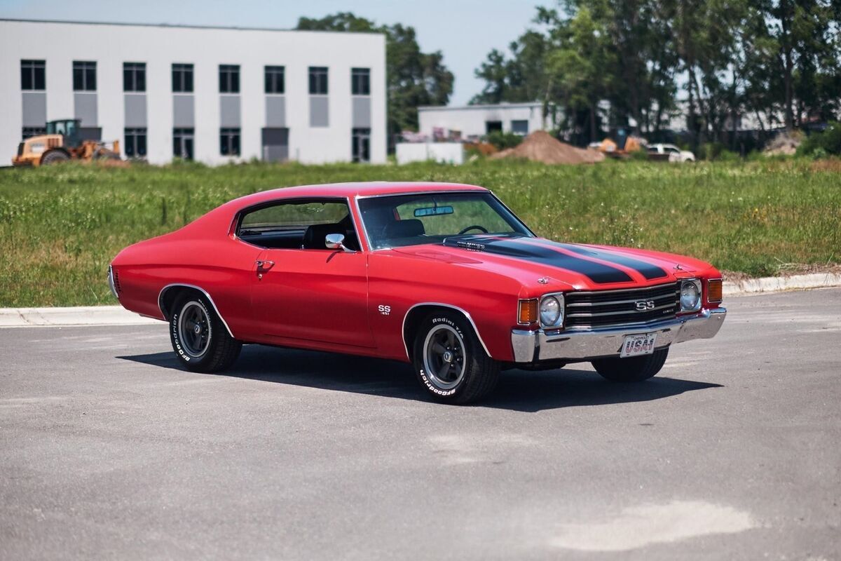 1972 Chevrolet Chevelle SS Matching Numbers 396 with Build Sheet - photo 9