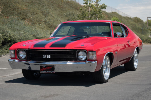 1972 Chevrolet Chevelle Super Sport Clone 79125 Miles Red Sport Coupe T350 Auto 1972 Chevrolet Chevelle Super Sport Clone