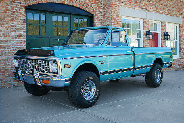 1972 Chevrolet C/K 10 Custom 153000 Miles Medium Green Truck 350 4-Speed Manual 1972 Chevrolet Other Pickups Custom