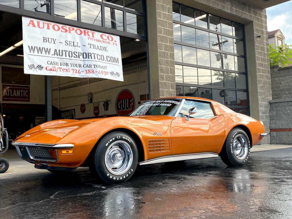 1972 Chevrolet Corvette #'s Matching , NCRS Top Flight / Bloomington Gold - photo 9