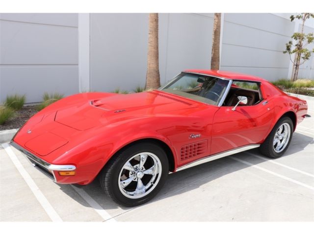 1972 Chevrolet Corvette 35360 Miles Red 454 V8 4 Speed Manual 1972 Chevrolet Corvette --