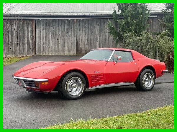 1972 Chevrolet Corvette 454 Big Block 1,000 Miles on Rebuild 4-Spd Auto Leather 1972 Chevrolet Corvette All Original, Numbers Matching
