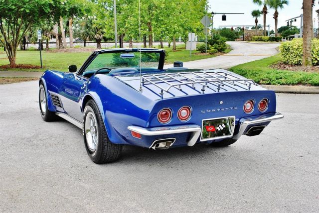 1972 Chevrolet Corvette Convertible 2-Tops A/C PS PB 350 V8 - photo 4