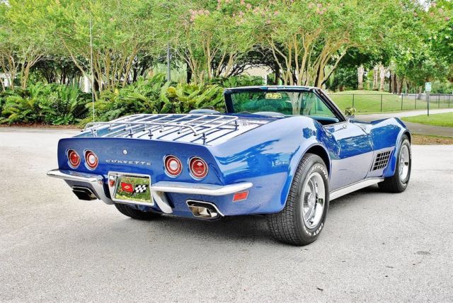 1972 Chevrolet Corvette Convertible 2-Tops A/C PS PB 350 V8 - photo 5