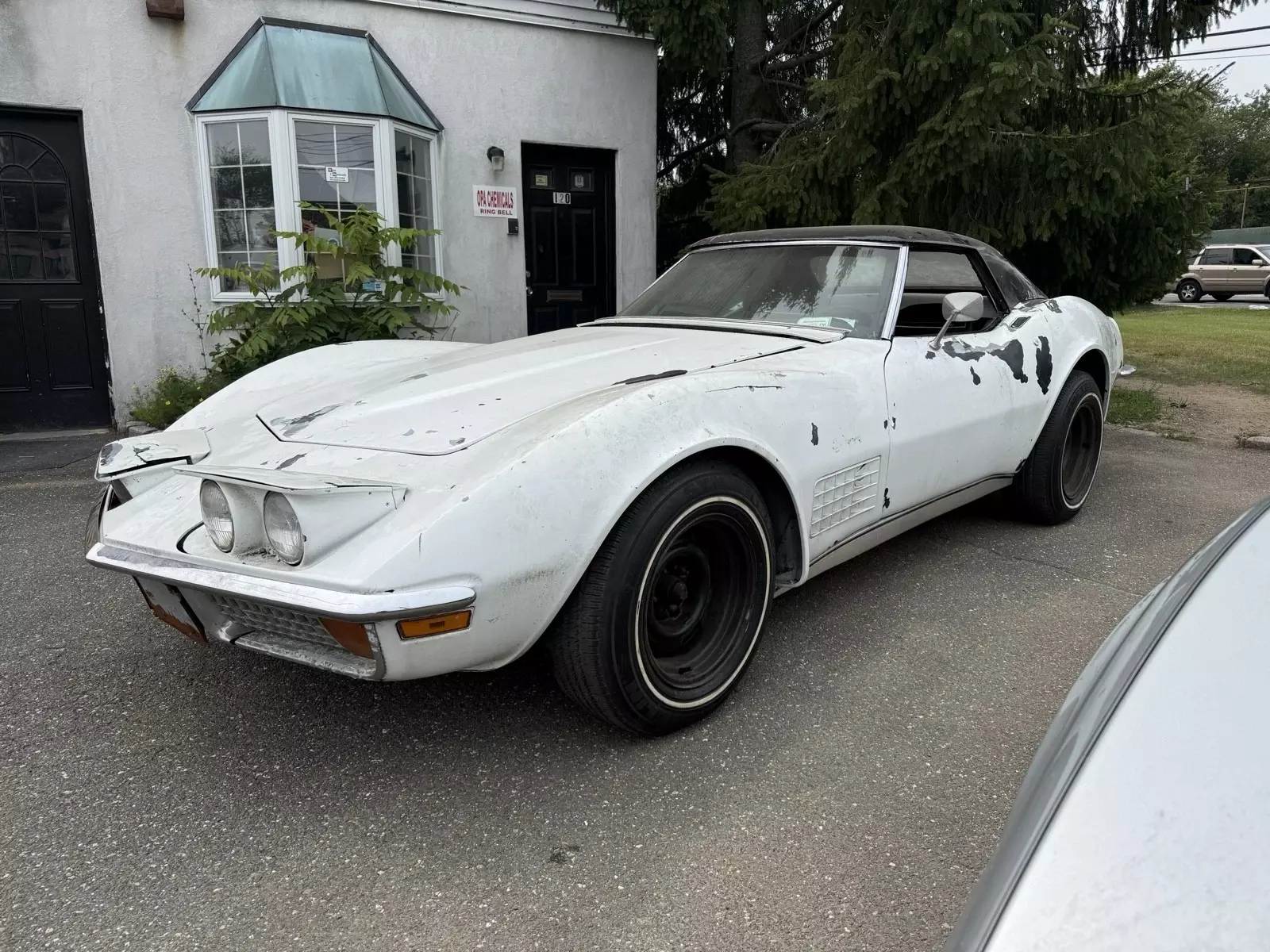 1972 Chevrolet Corvette Convertible White 1972 Chevrolet Corvette