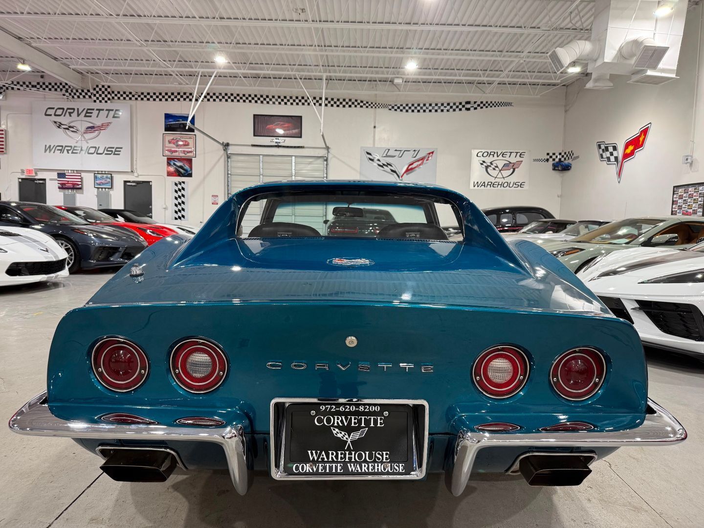 1972 Chevrolet Corvette 454 Big Block, A/C, PW, PS, PB, M40 Auto, Tilt 91k - photo 8