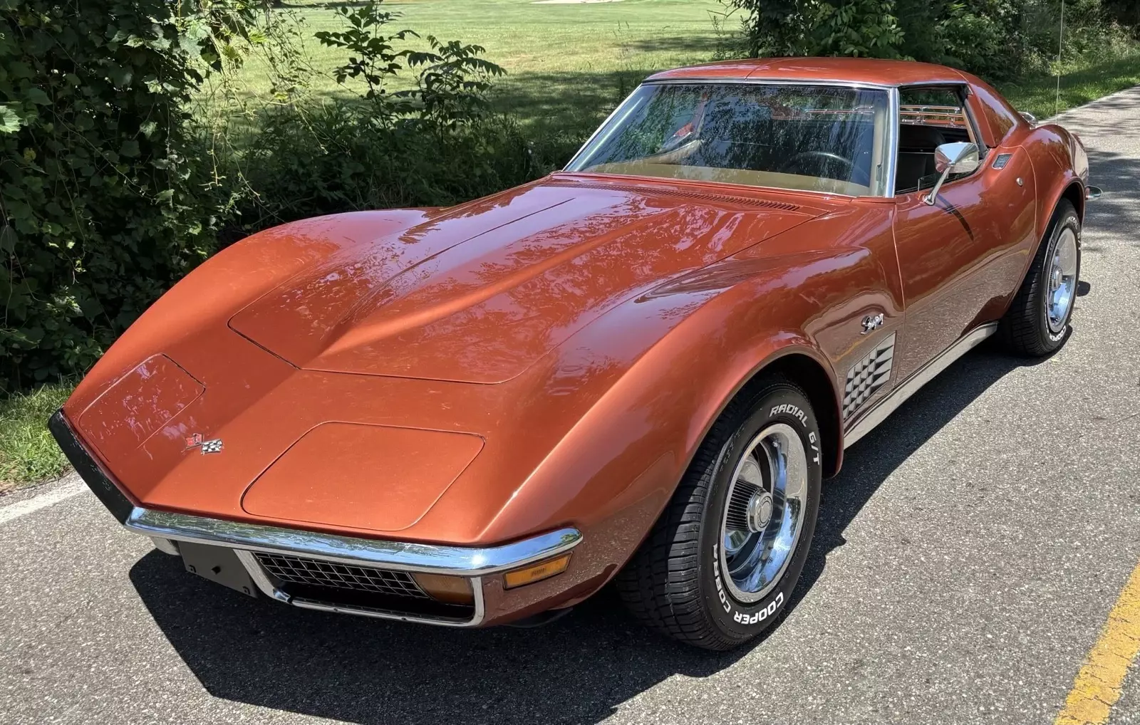 1972 Chevrolet Corvette Coupe Orange Deluxe 1972 Chevrolet Corvette Deluxe