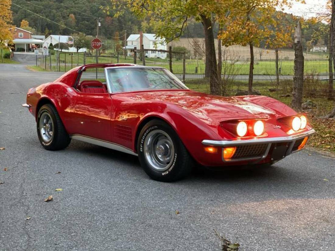 1972 Chevrolet Corvette Orig#sMatch350ci*4spdManual*OrigTankSticker* - photo 5