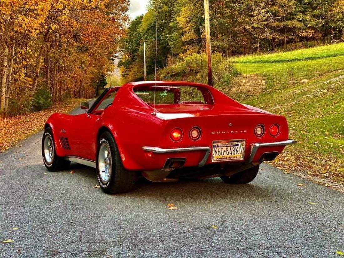 1972 Chevrolet Corvette Orig#sMatch350ci*4spdManual*OrigTankSticker* - photo 7