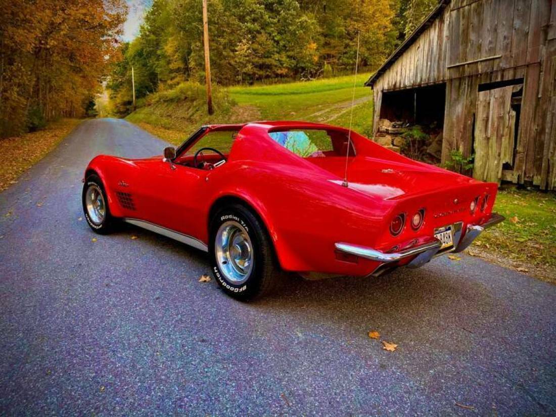 1972 Chevrolet Corvette Orig#sMatch350ci*4spdManual*OrigTankSticker* - photo 8