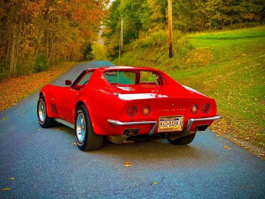 1972 Chevrolet Corvette Orig#sMatch350ci*4spdManual*OrigTankSticker* - photo 9