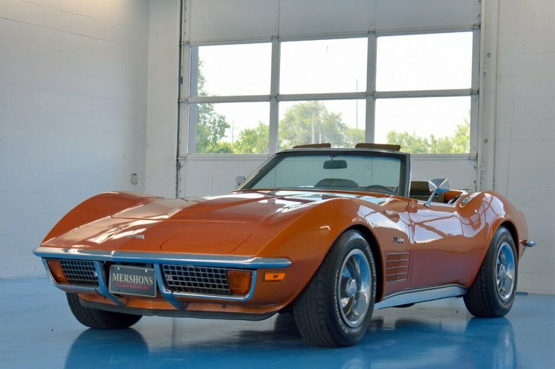 1972 Chevrolet Corvette, Factory AC and Great Options, 37K Real Miles, WOW! 1972 Chevrolet Corvette