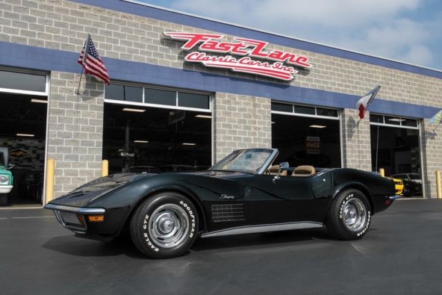 1972 Chevrolet Corvette LS5 Convertible Numbers Matching Motor 4 Speed 1972 Chevrolet Corvette LS5 Convertible