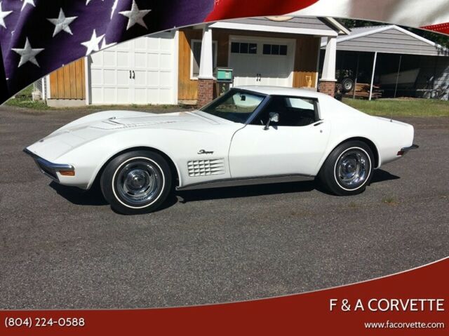 1972 Chevrolet Corvette LT1 3 Owner Car with Original Documentation 1972 Chevrolet Corvette LT1 3 Owner Car with Original Documentation