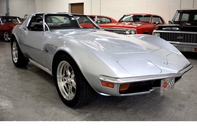 1972 Chevrolet Corvette STINGRAY / T-TOPS 28,384 Miles Silver Coupe V8 5.7L Auto 1972 Chevrolet Corvette STINGRAY / T-TOPS