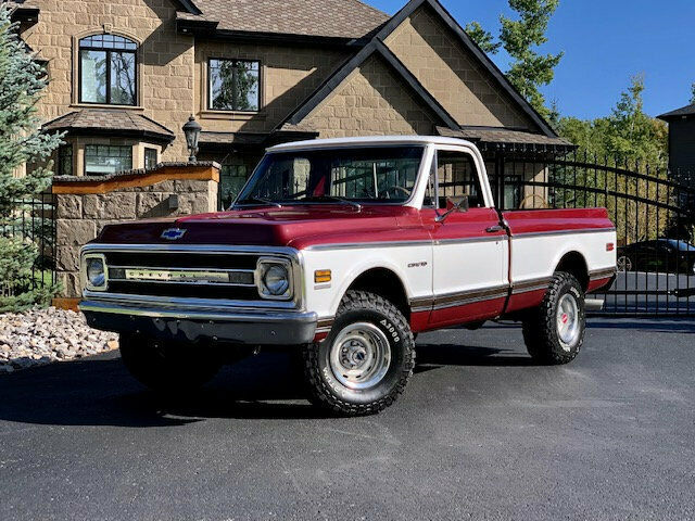 1972 CHEVROLET CST 10 KE 4X4 REAL DEAL SHORTBOX DELUXE HOUNSDTOOTH 1972 Chevrolet C-10 4x4
