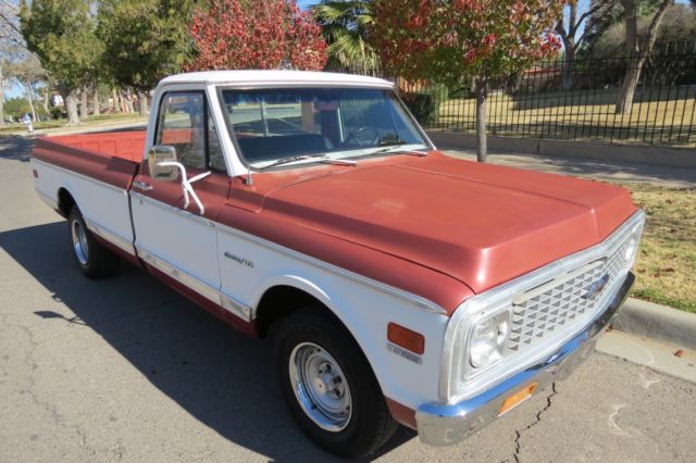 1972 Chevrolet custom c-10 pick up truck, Factory automatic Factory A/C Truck !! 1972 Chevrolet C-10 custom