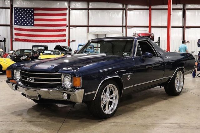 1972 Chevrolet El Camino 2212 Miles Blue Coupe 502 V8 Automatic 1972 Chevrolet El Camino --