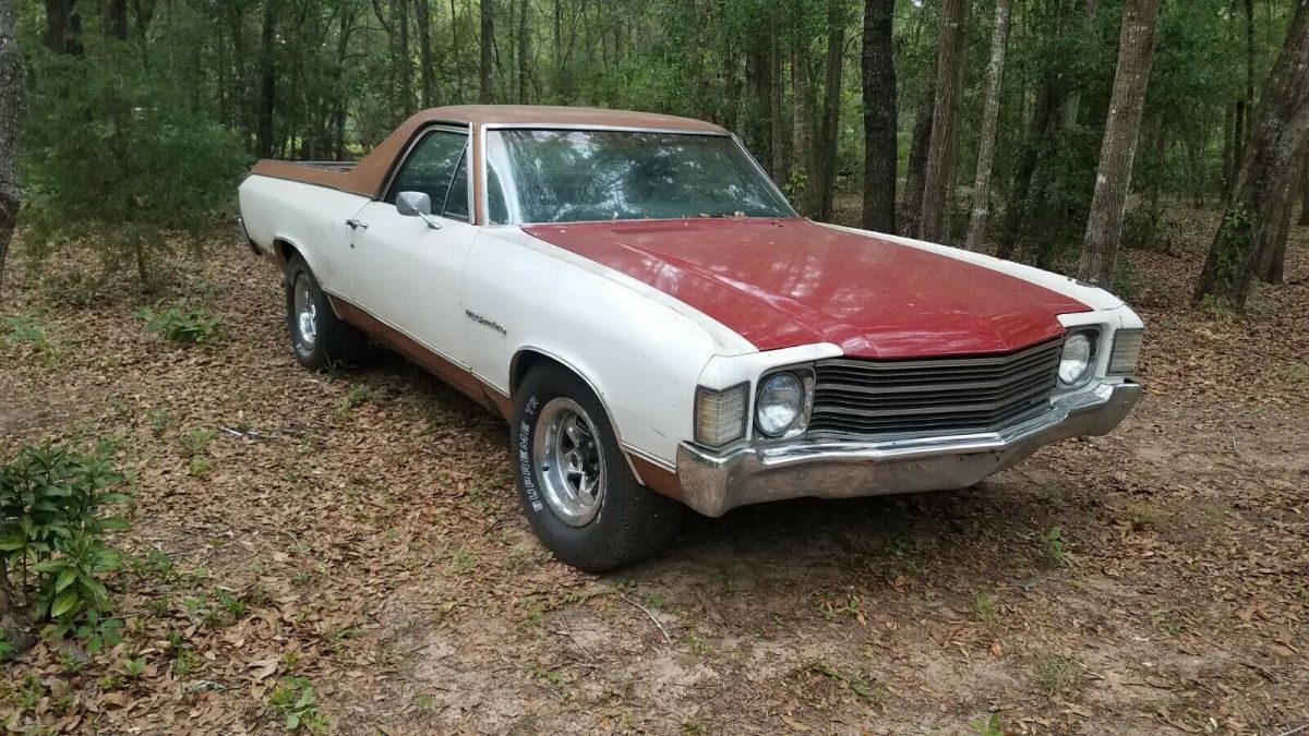 1972 Chevrolet El Camino. 350 Automatic. Power Brakes. Power Steering. A/C 1972 Chevrolet El Camino