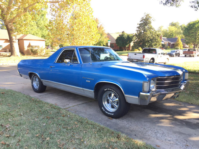 1972 Chevrolet El Camino Chevy Automatic New paint, no typical rust. A/C 1972 Chevrolet El Camino New Paint