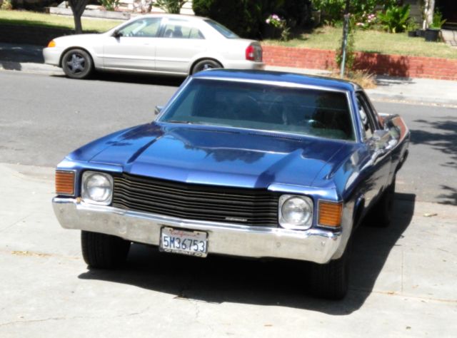 1972 chevrolet el camino custom 350 HEI daily driver powerglide 1972 Chevrolet El Camino custom