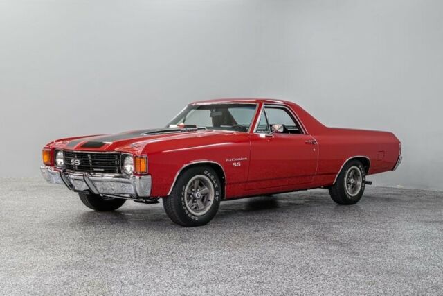 1972 Chevrolet El Camino SS 5765 Miles Cranberry Red Pickup Truck 350ci 4-Spd Ma 1972 Chevrolet El Camino SS