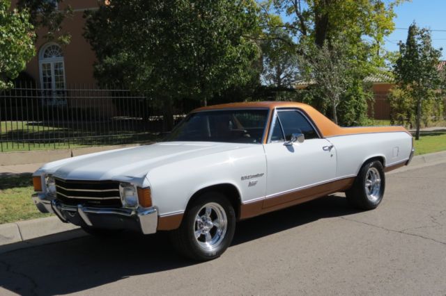 1972 Chevrolet El Camino Very solid Cold A/C Rare 2 tone Great daily Driver !!!! 1972 Chevrolet El Camino 2 tone
