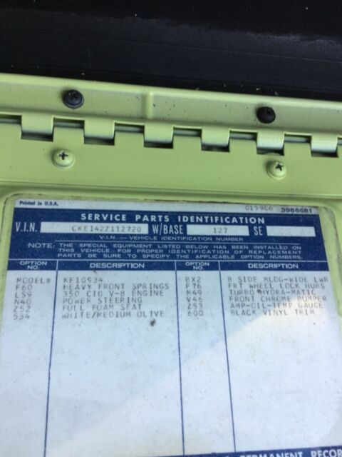 1972 Chevrolet K-10 Cheyenne K10 4wd - photo 11