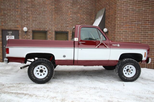1976 Chevrolet C/K Pickup K-10 Cheyenne 4x4 - Short Bed - photo 7