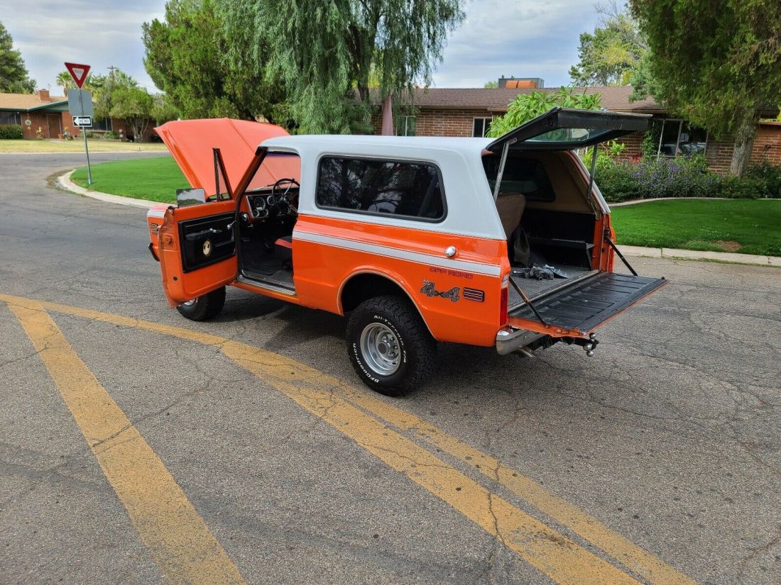 1972 Chevrolet K-5 cst SUV Orange 4WD Automatic cst 1972 Chevrolet K-5 cst cst
