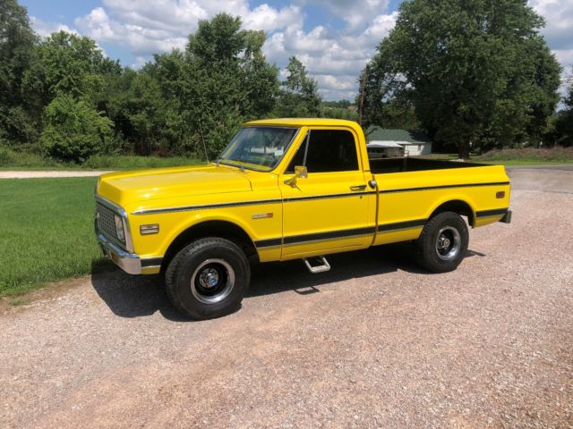 1972 Chevrolet K10 Chevy K10 Cheyenne K10 4x4 Original Short Bed Chevy C10 1972 Chevrolet C-10 Cheyenne K10 4x4