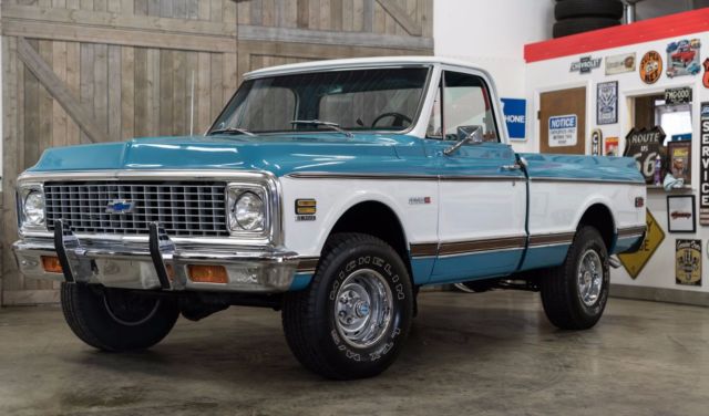 1972 CHEVROLET K10 CHEYENNE SHORT BOX **TRUE K10 CHEYENNE SHORT BOX**VINTAGE AC* 1972 Chevrolet C/K Pickup 1500 CHEYENNE