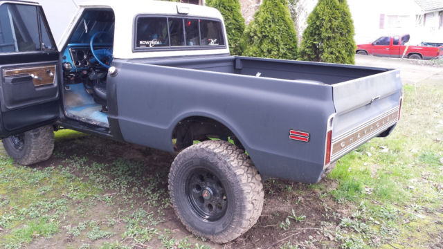 1972 Chevrolet K10 Factory Short Wide Bed 4X4 1972 Chevrolet C-10 K10 4X4
