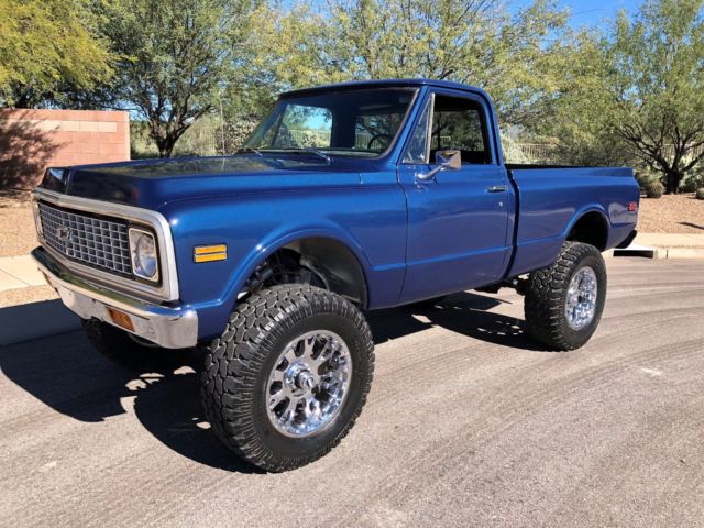 1972 Chevrolet K10 Short bed Big Block fuel injected THE BEAST - like blazer 1972 Chevrolet C-10