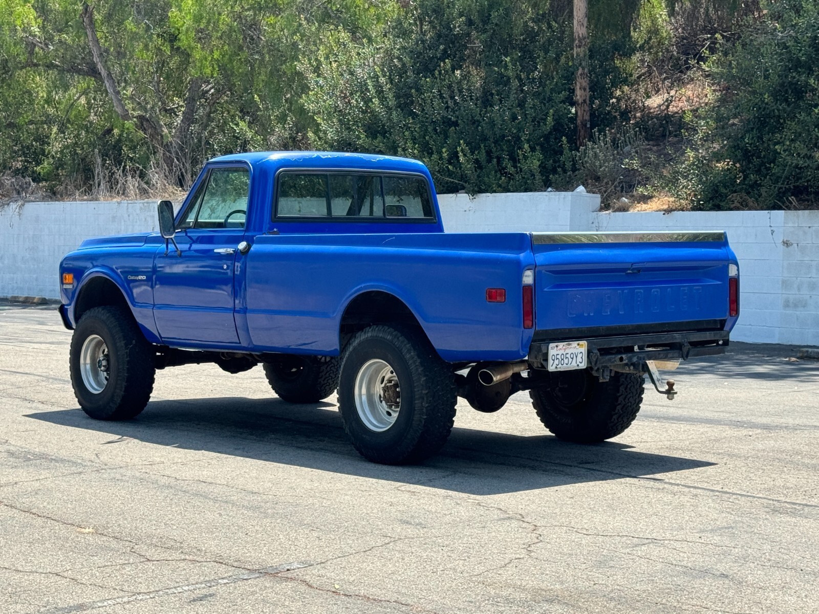 1972 Chevrolet K20 Pickup Chevrolet Custom K20 4WD 4x4 4spd Manual 5.7L 350 V8 - photo 3