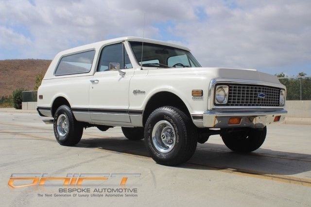 1972 Chevrolet k5 1972 Chevrolet Blazer