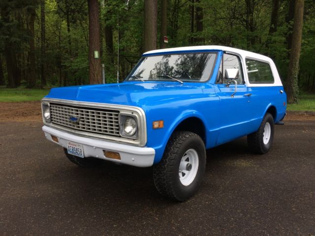 1972 Chevrolet K5 Blazer 4x4, PS, PB, 1969, 1970, 1971, 1973, 1974 1972 Chevrolet Blazer k5