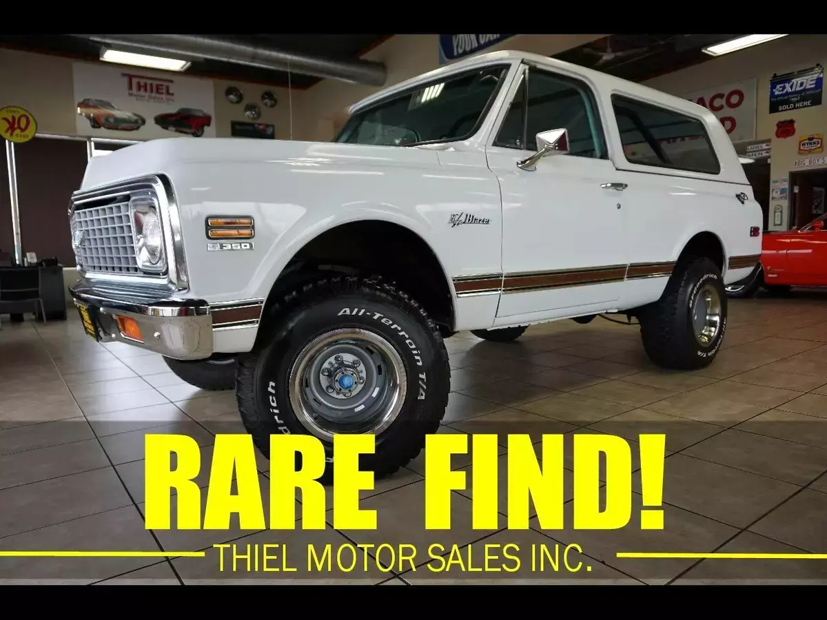 1972 Chevrolet K5 Blazer 4X4 Removable HardTop 350 V8 RESTORED 69 70 71 72 GMC J 1972 Chevrolet K5 Blazer 4X4 Removable HardTop