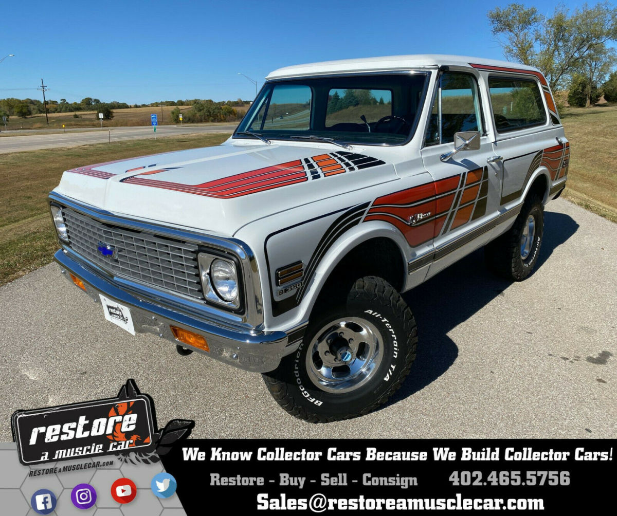 1972 Chevrolet K5 Blazer CST, 350 V8 EFI Auto, Feathers Graphics, Removable Top 1972 Chevrolet Blazer K5 Blazer CST 350 EFI Auto Feathers, Removable Top