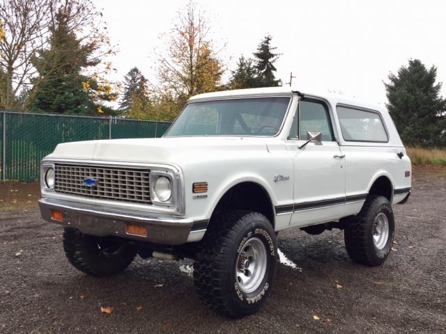 1972 CHEVROLET K/5 BLAZER CST 4X4 350 CHEYENNE SILVERADO K10 K20 K30 GMC JIMMY 1972 Chevrolet Blazer CST CHEYENNE