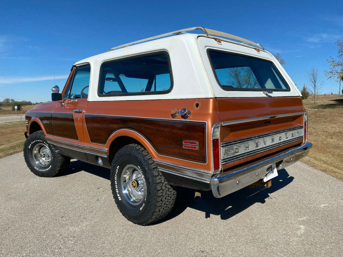 1972 Chevrolet Blazer K5 CST Cheyenne, 350ci Auto, Woody, Removable Top - photo 4