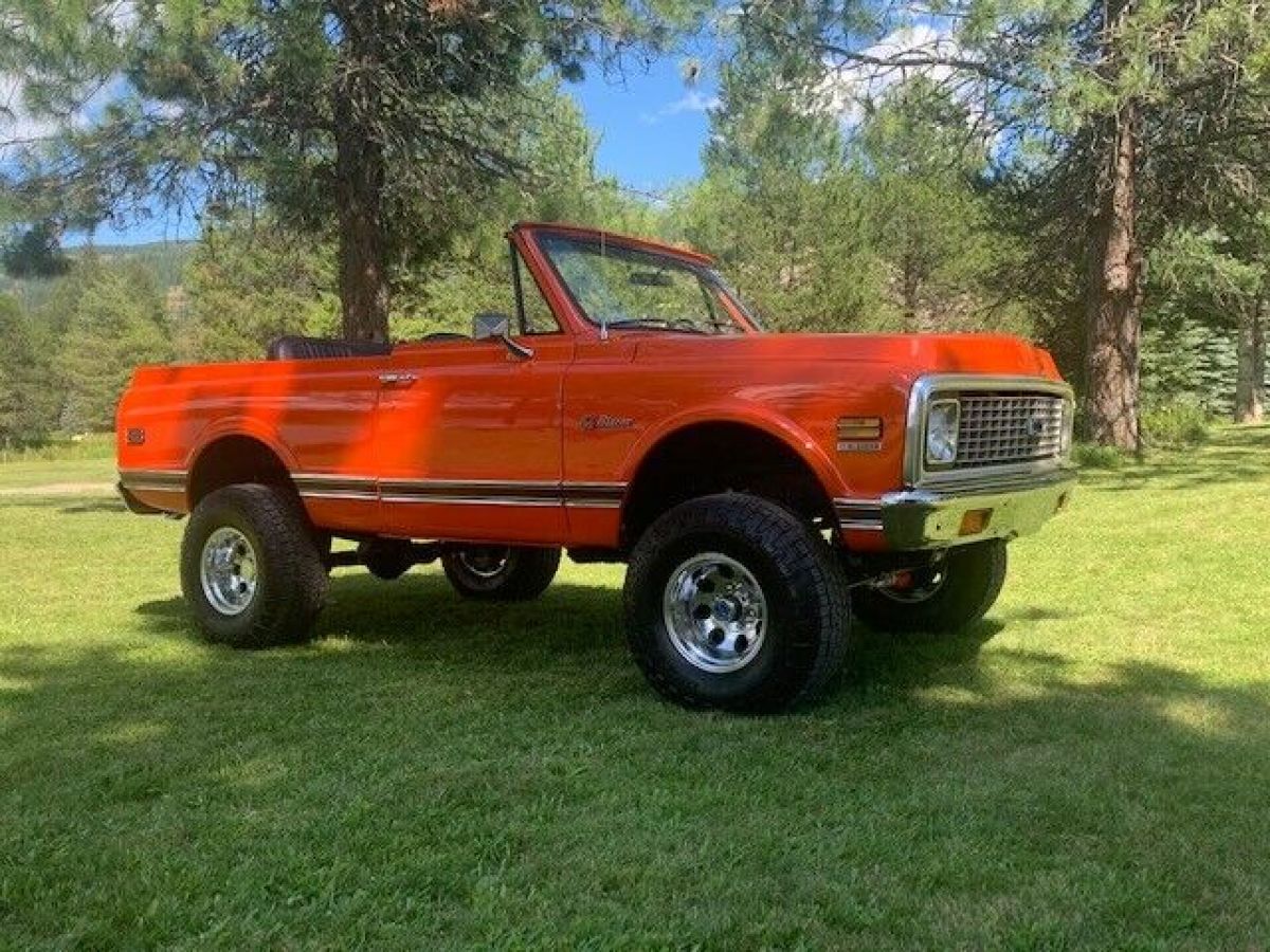 1972 Chevrolet K5 Blazer. Great turn key driver with great colors!!! 1972 Chevrolet Blazer