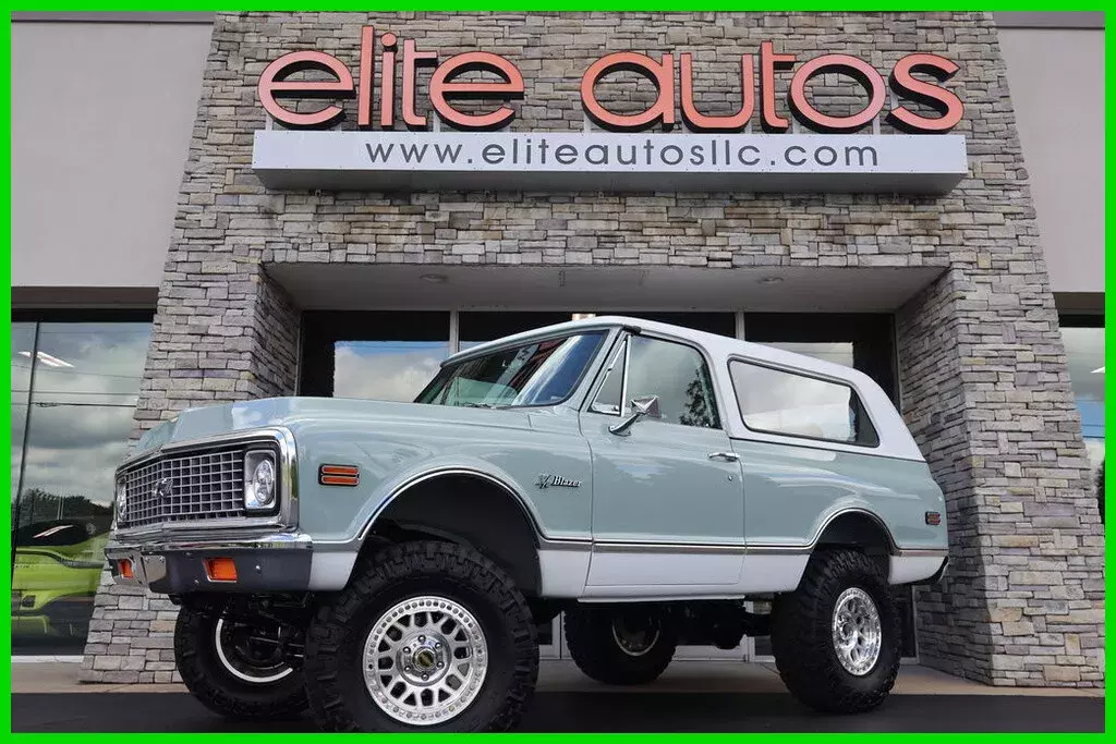 1972 Chevrolet K5 Blazer ICONIC BUILT RestoMod PUSH BUTTON START 6.2ltr LT1 V8 1972 Chevrolet Blazer Blazer K5 "REIMAGINED RESTOMOD RESTORATIO