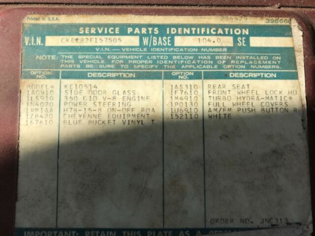 1972 Chevrolet Blazer K5 4x4 - photo 12