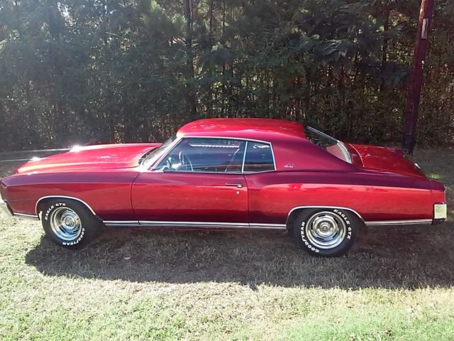 1972 Chevrolet Monte Carlo Hard top 1972 Chevrolet Monte Carlo