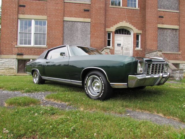 1972 Chevrolet Monte Carlo * Rally Wheels * Not a SS 1972 Chevrolet Monte Carlo