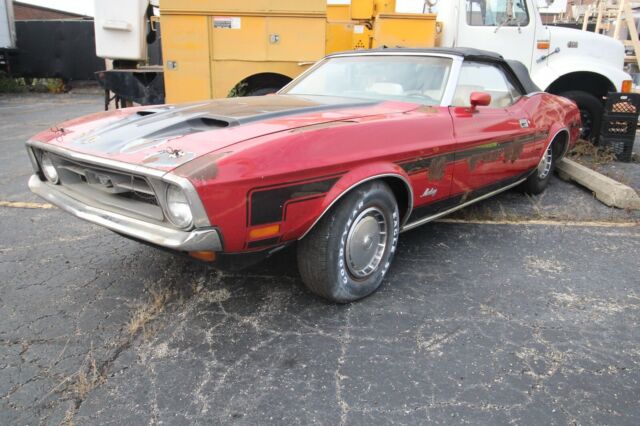 1972 Chevrolet Mustang Convertible 302 Automatic Project 1970 1971 1973 1972 Ford Mustang Convertible - Project