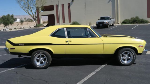 1972 Chevrolet Nova 396 4 SPEED! VAN NUYS CA BUILT! P/S! DISC! CLEAN!! - photo 4