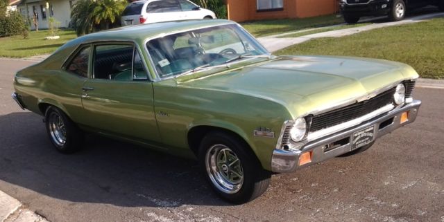 1972 Chevrolet Nova Base Coupe 2-Door 5.7L MATCHING NUMBERS NO RESERVE 1972 Chevrolet Nova