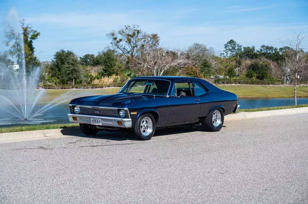 1972 Chevrolet Nova Blue 1972 Chevrolet Nova